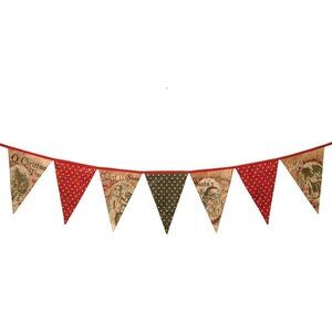 Bethany Lowe Christmas Pennant Garland